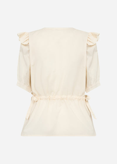 SC-CALISTE 20 Skjorte Creme