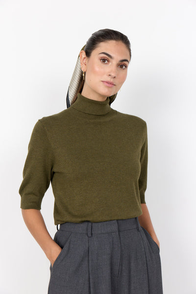 SC-DOLLIE 740 Pullover Mørkegrøn
