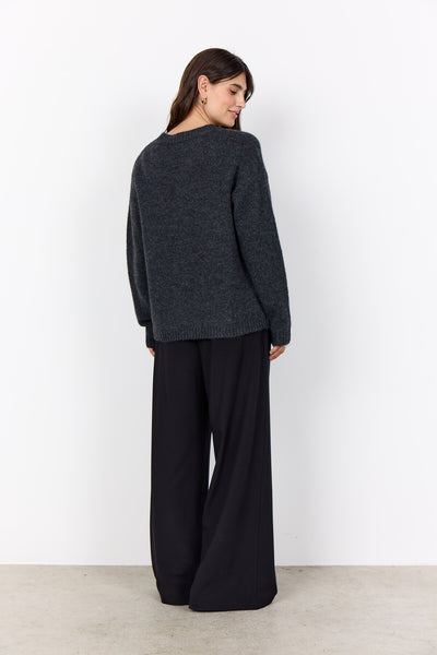 SC-GUNNA 1 Pullover Mørk grå