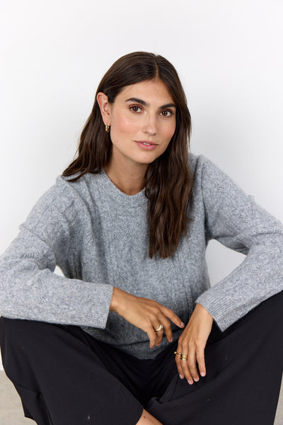 SC-VIKI 1 Pullover Grå
