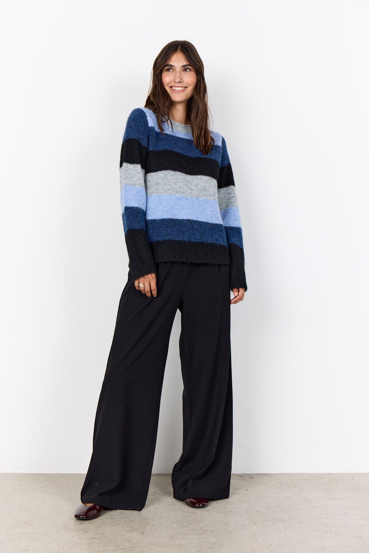 SC-ILENE 3 Pullover Mørk blå