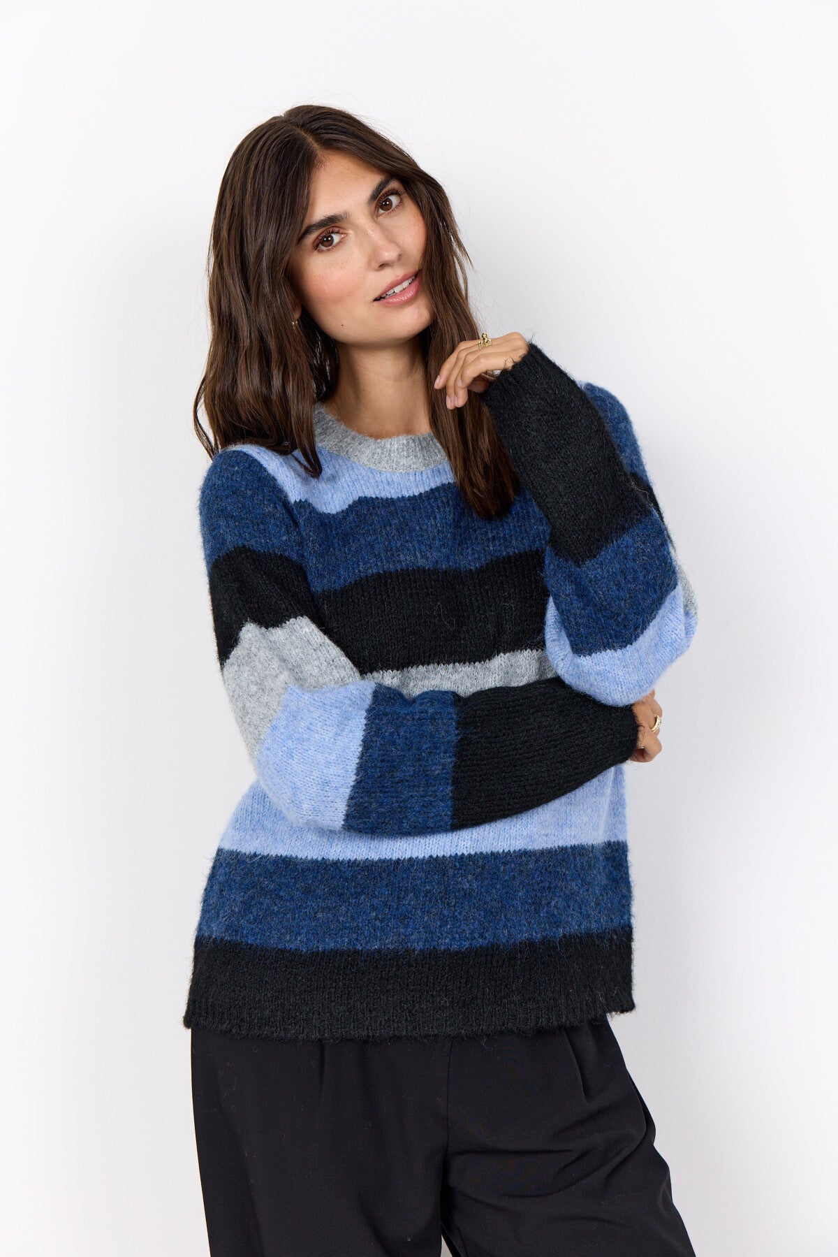 SC-ILENE 3 Pullover Mørk blå