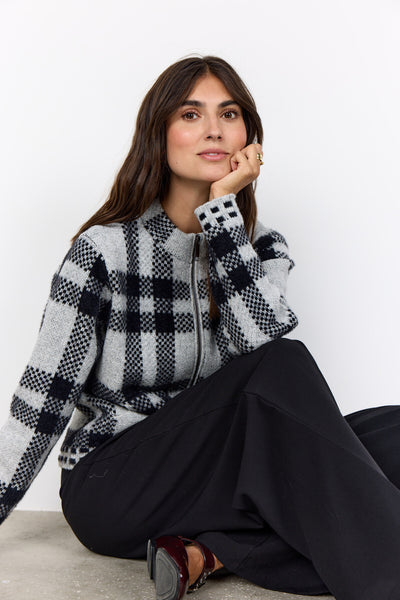 SC-VIBSA 2 Cardigan Sort