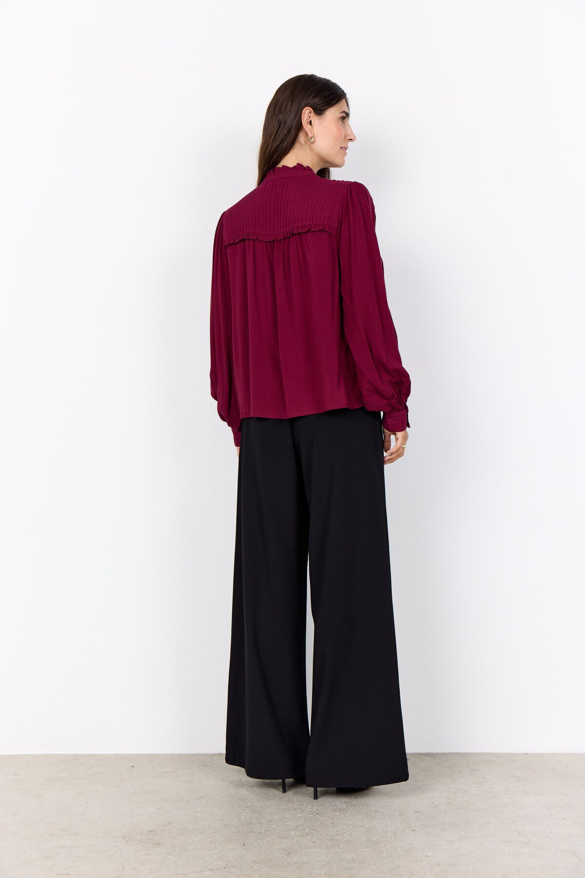 SC-RADIA 222 Bluse Bordeaux