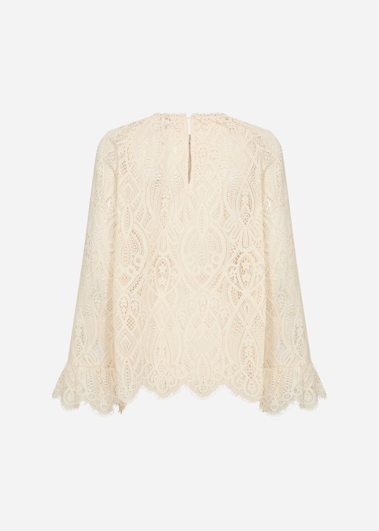 SC-VAHIDA 1 Bluse Creme