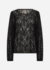 SC-VAHIDA 2 Bluse Sort