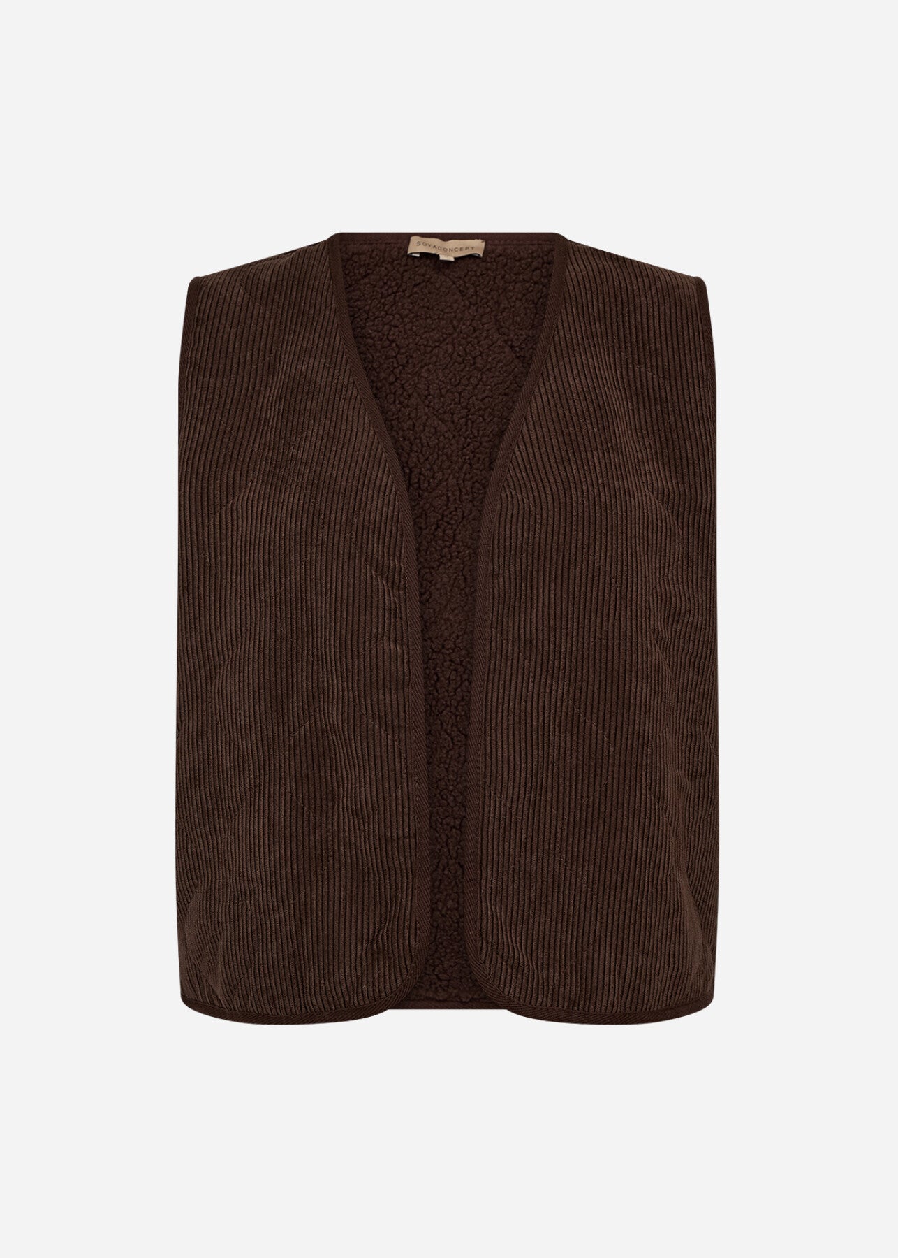 SC-BINDI 17 Vest Mørk brun