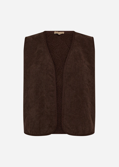 SC-BINDI 17 Vest Mørk brun