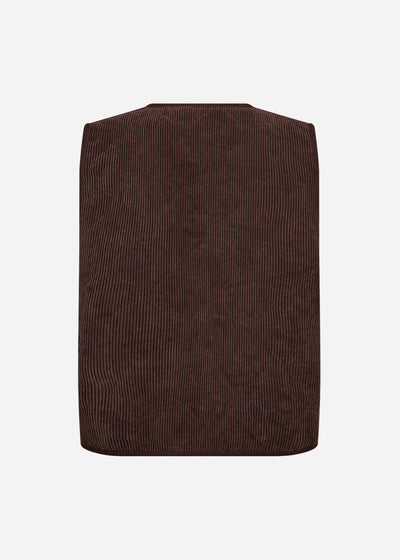 SC-BINDI 17 Vest Mørk brun