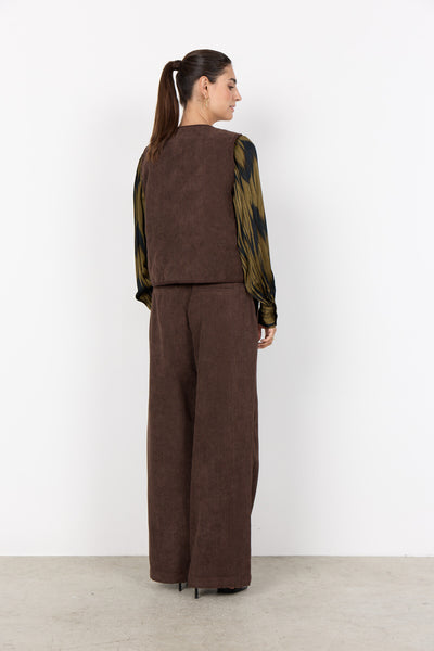 SC-BINDI 17 Vest Mørk brun