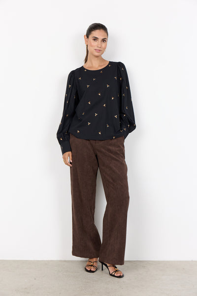 SC-VIBEN 2 Bluse Sort