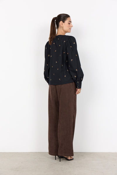 SC-VIBEN 2 Bluse Sort