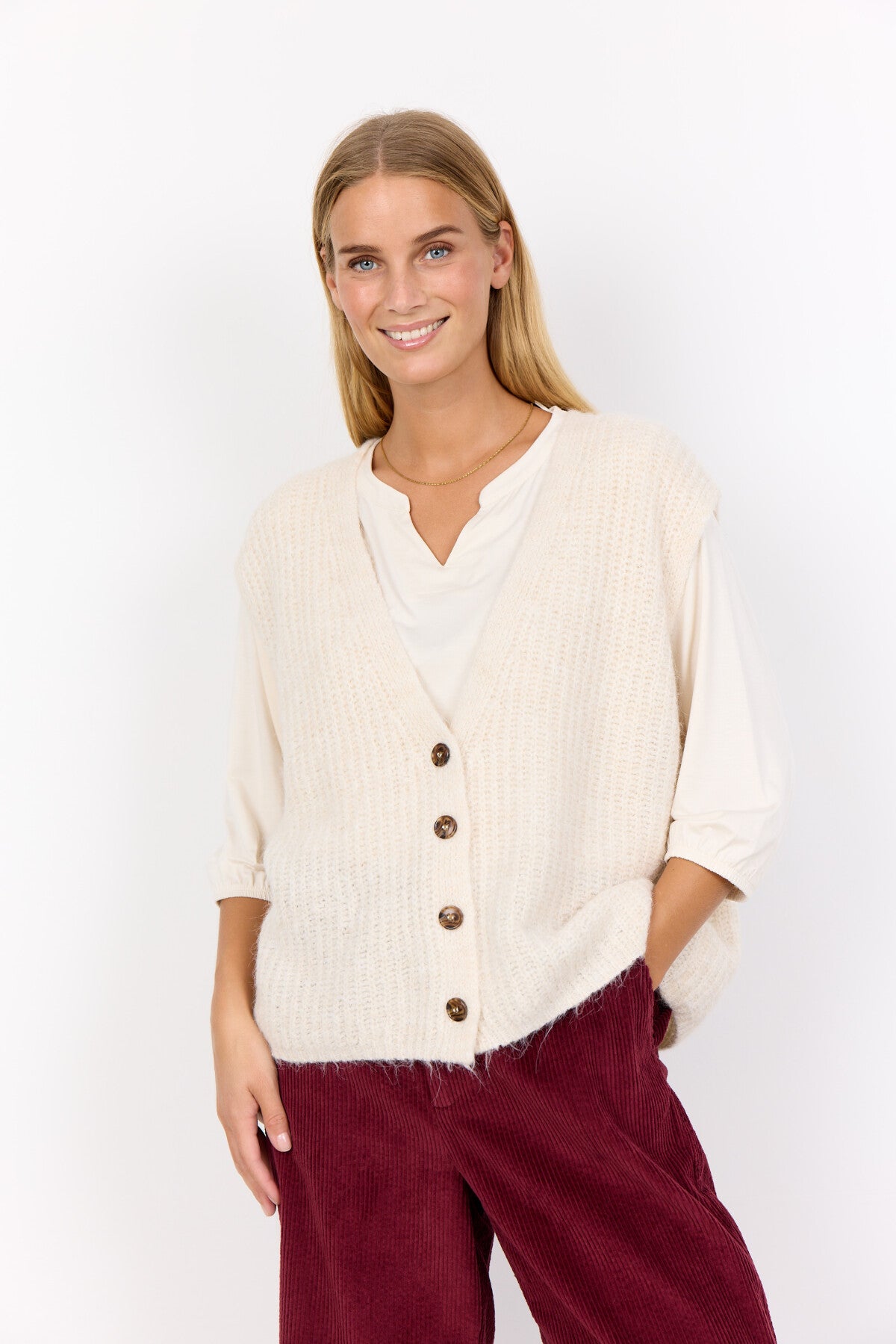 SC-TORINO 13 Vest Creme
