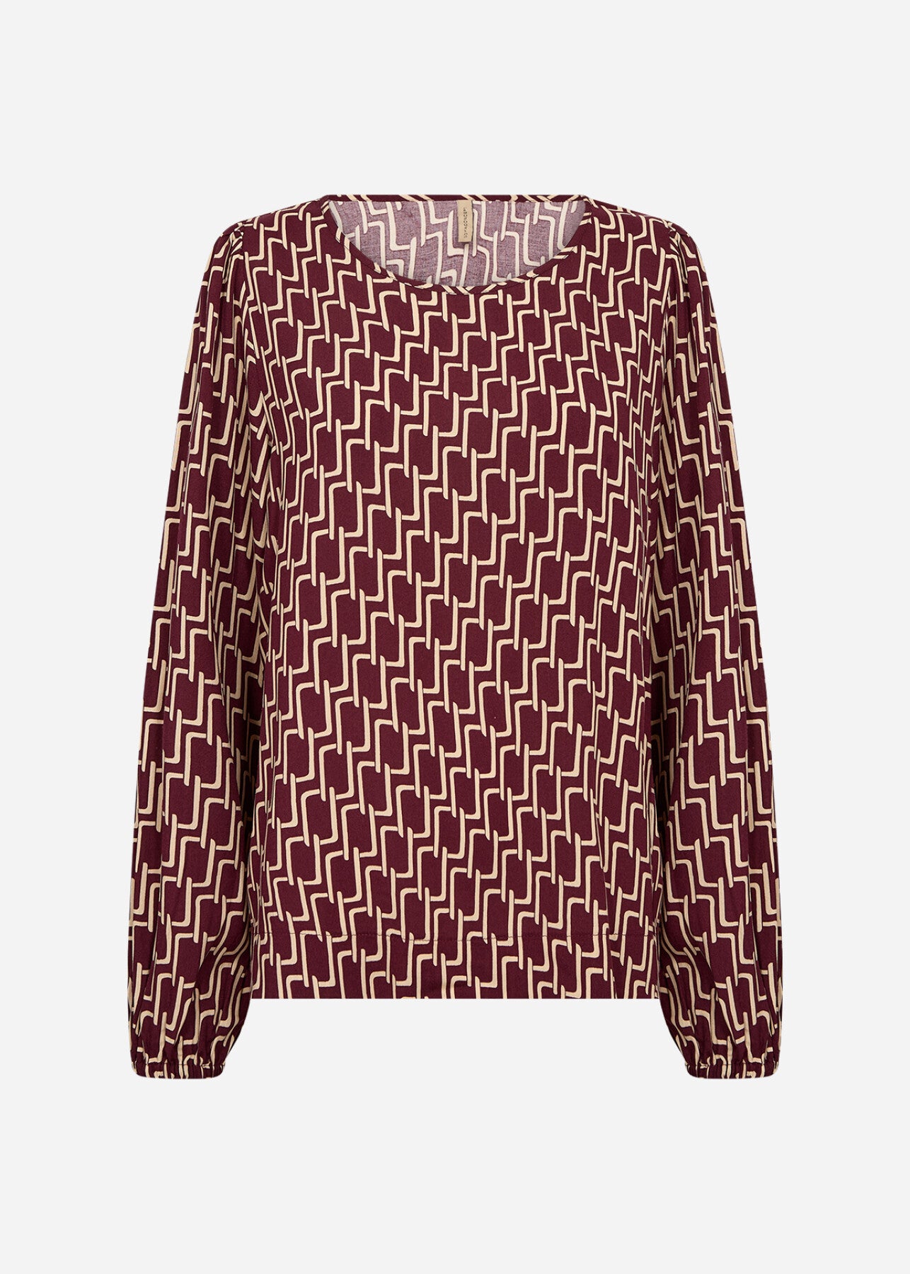 SC-VARLA 1 Bluse Bordeaux