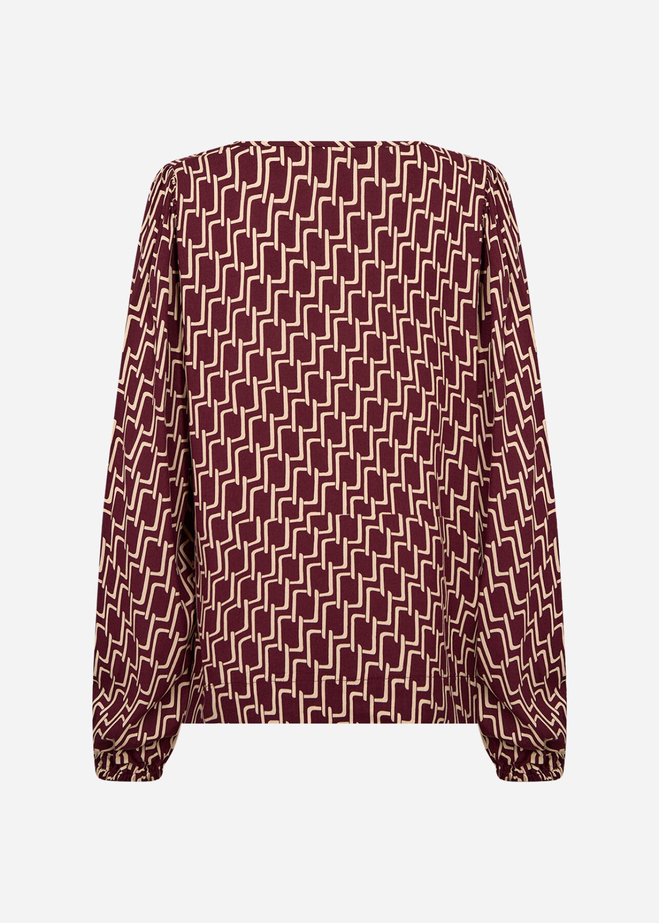 SC-VARLA 1 Bluse Bordeaux