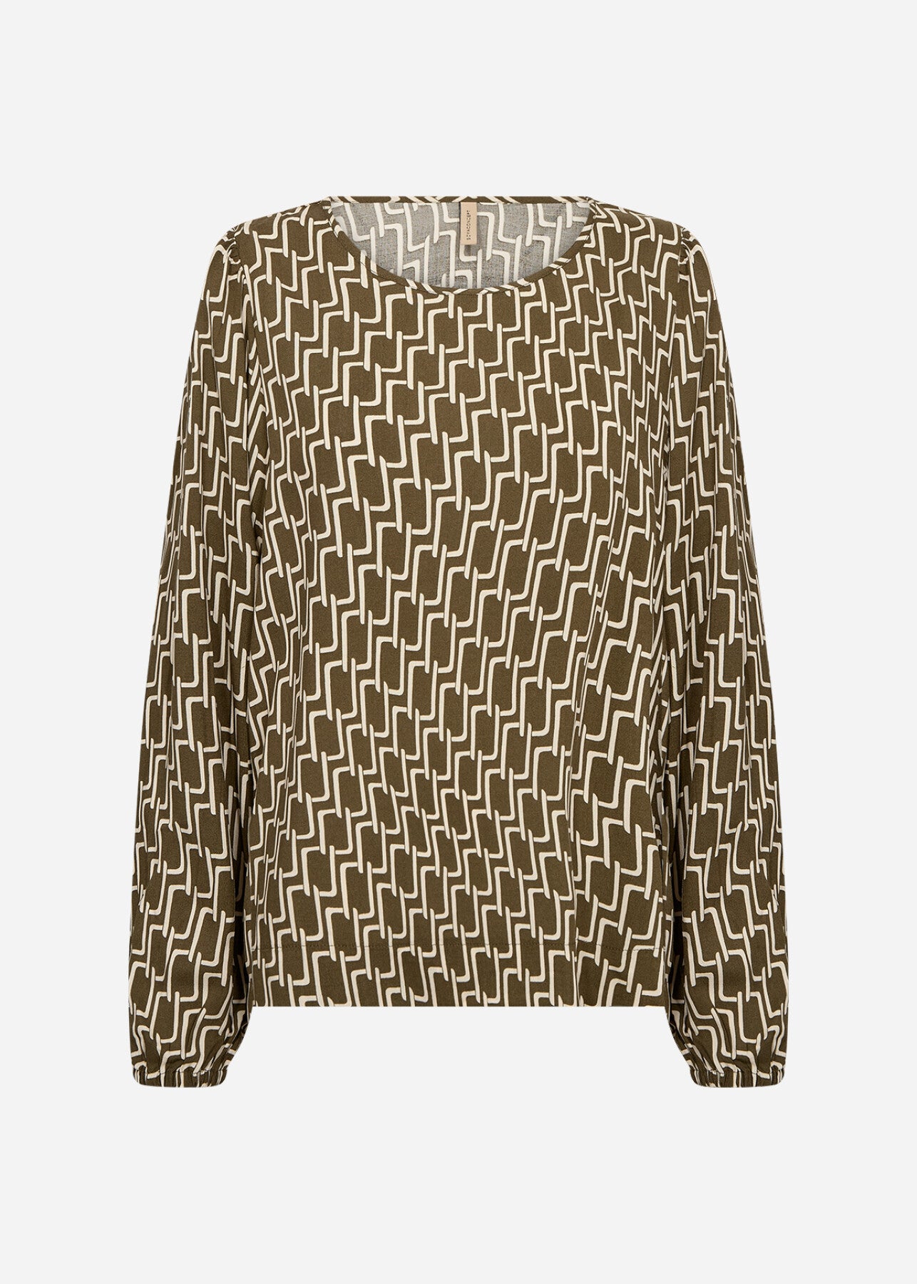 SC-VARLA 1 Bluse Mørkegrøn