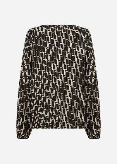 SC-VARLA 1 Bluse Sort