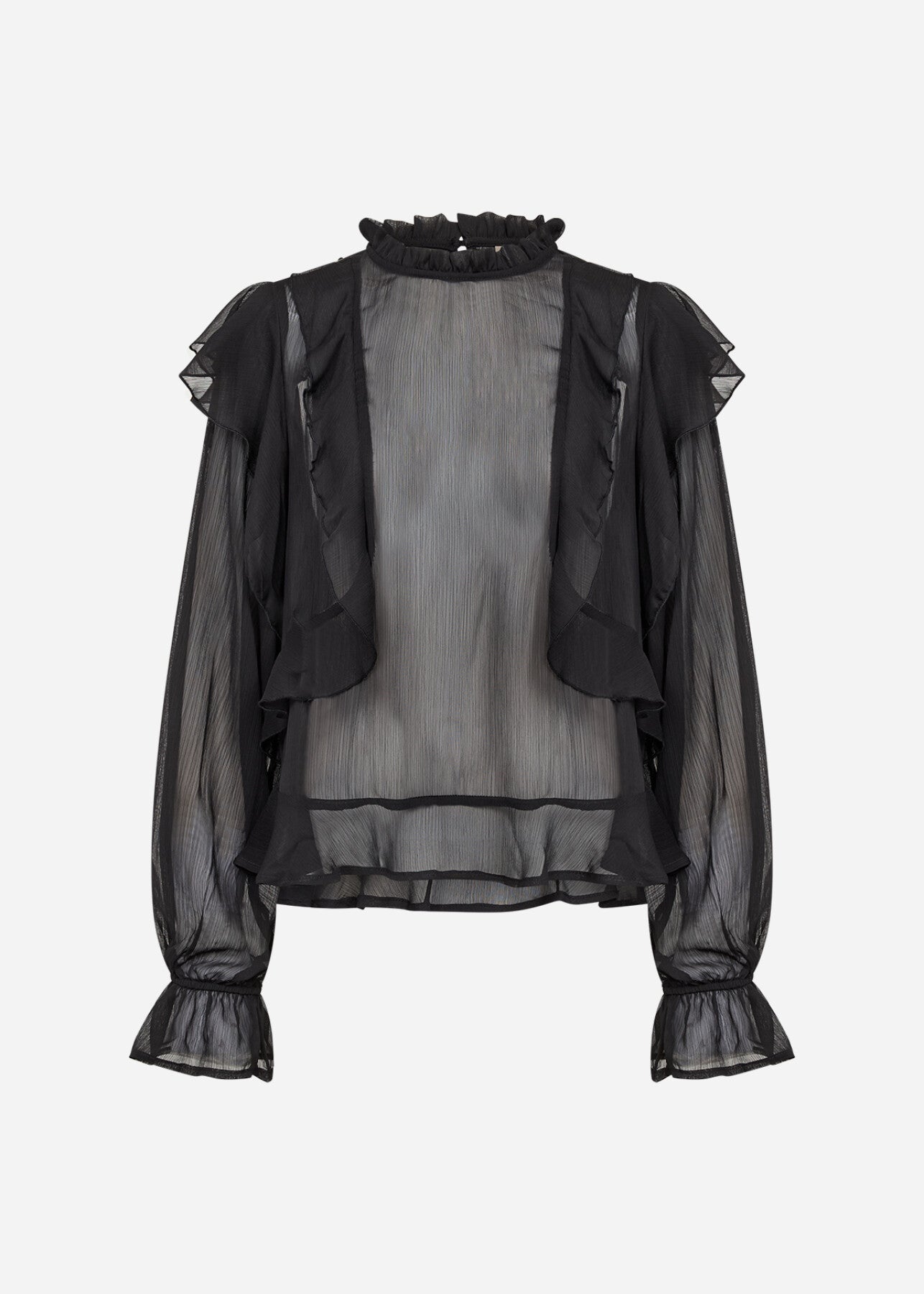 SC-NAIA 3 Bluse Sort