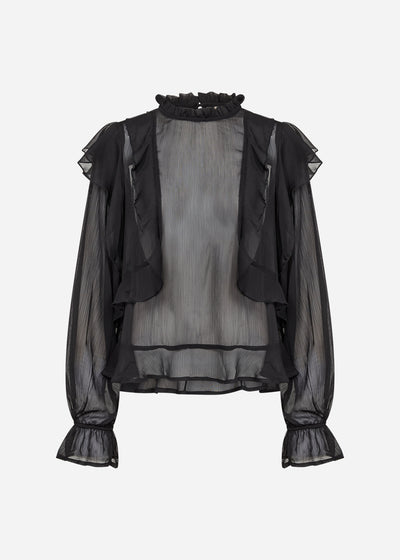 SC-NAIA 3 Bluse Sort