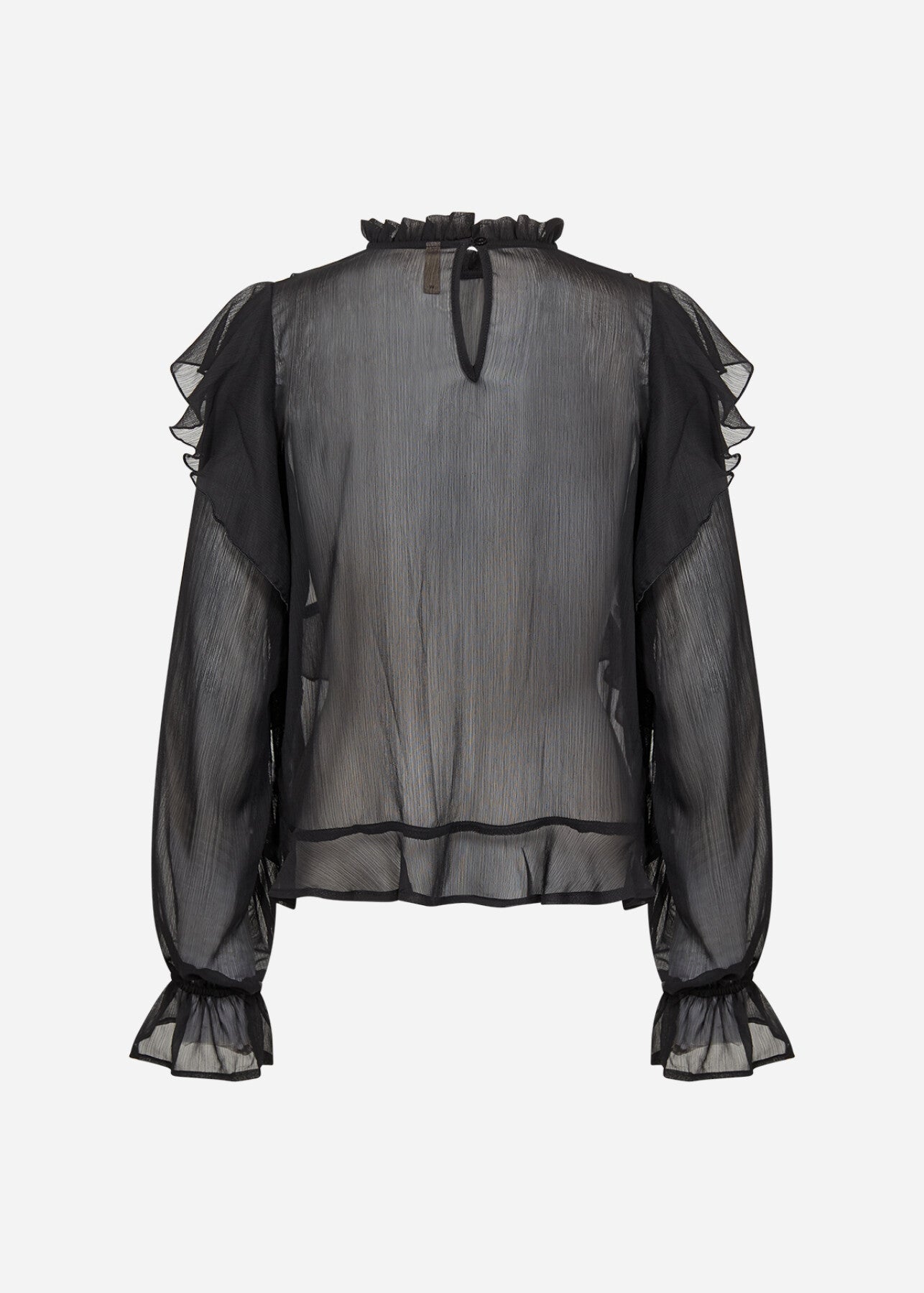 SC-NAIA 3 Bluse Sort