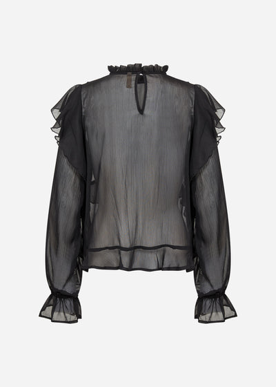 SC-NAIA 3 Bluse Sort