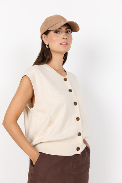SC-DOLLIE 801 Vest Creme