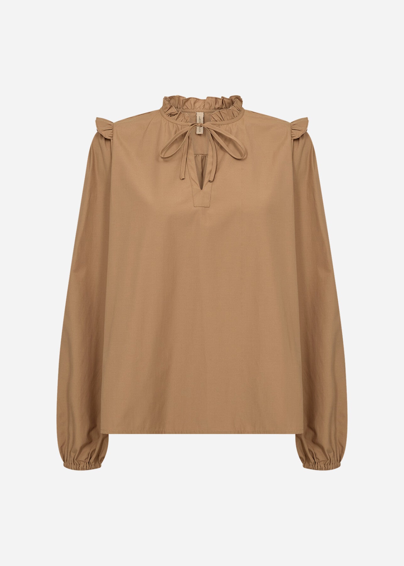 SC-NETTI 108 Bluse Mørk sand