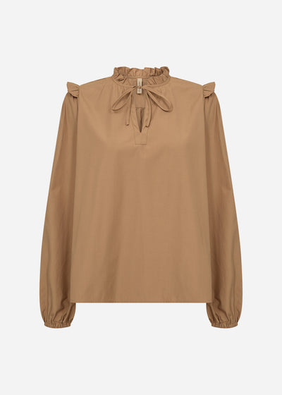 SC-NETTI 108 Bluse Mørk sand