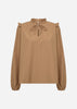 SC-NETTI 108 Bluse Mørk sand