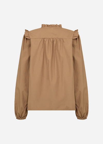 SC-NETTI 108 Bluse Mørk sand