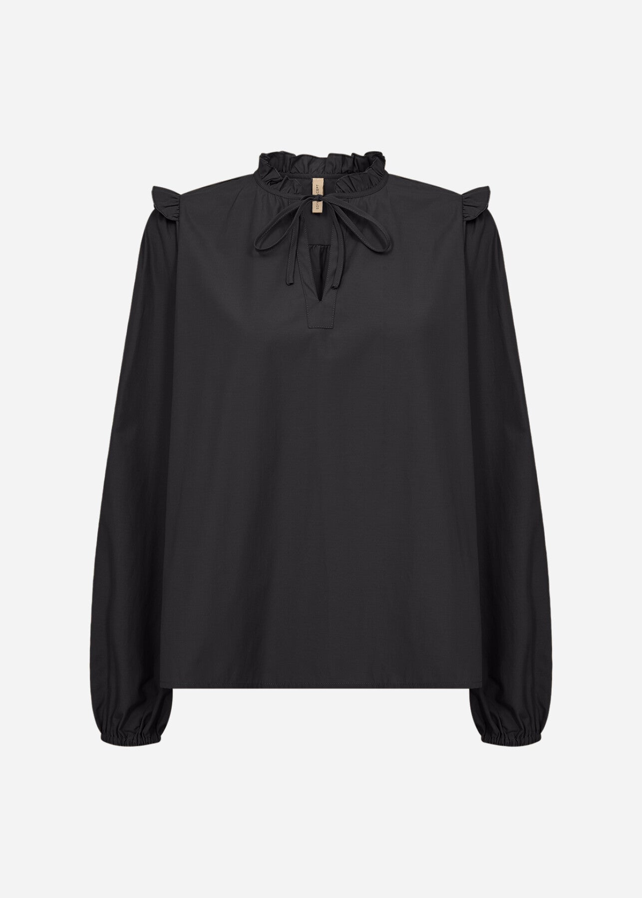SC-NETTI 108 Bluse Sort