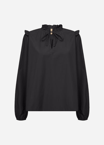 SC-NETTI 108 Bluse Sort