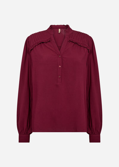 SC-RADIA 222 Bluse Bordeaux