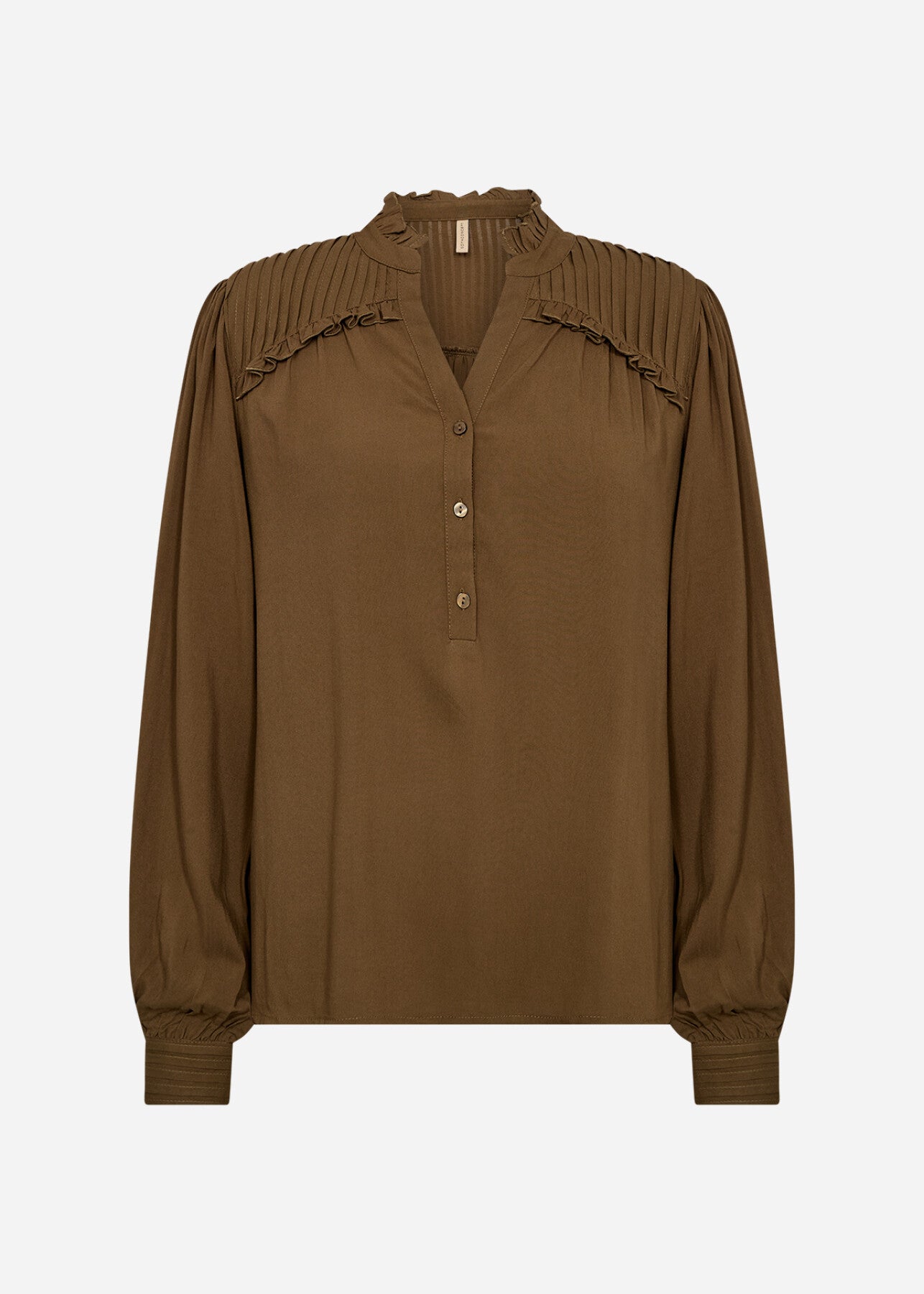 SC-RADIA 222 Bluse Mørkegrøn