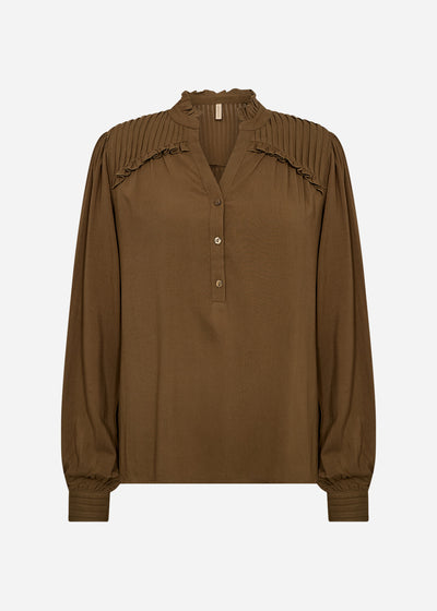 SC-RADIA 222 Bluse Mørkegrøn