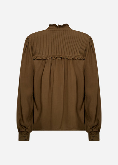 SC-RADIA 222 Bluse Mørkegrøn