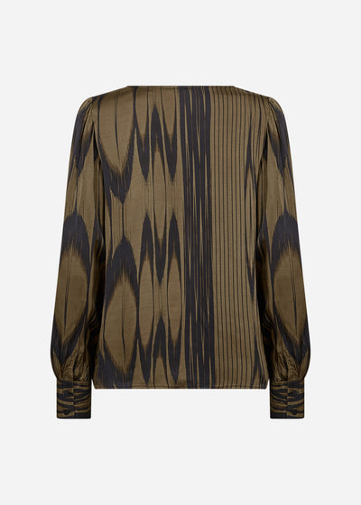 SC-VARISSA 1 Bluse Mørkegrøn
