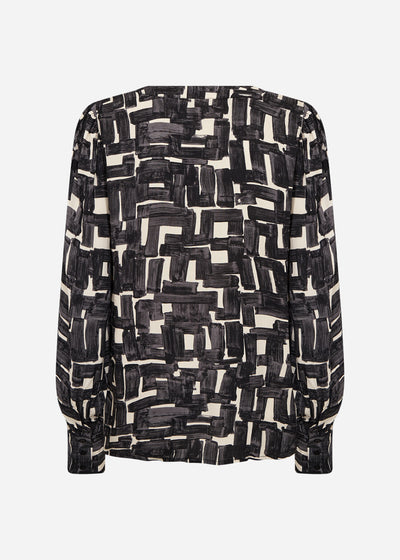 SC-VEBINA 1 Bluse Sort
