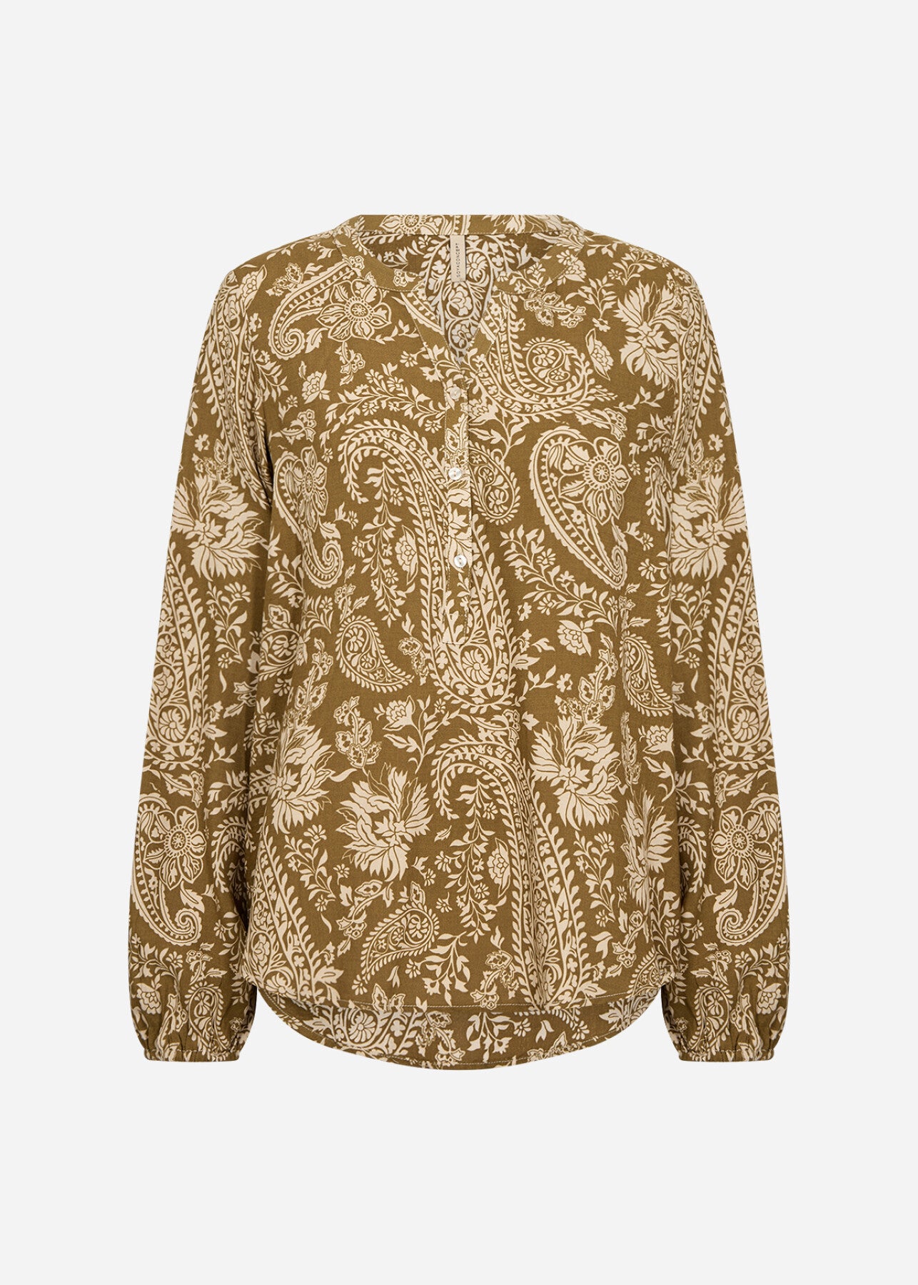SC-VALGERDA 2 Bluse Mørkegrøn