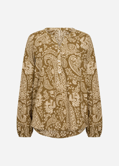 SC-VALGERDA 2 Bluse Mørkegrøn