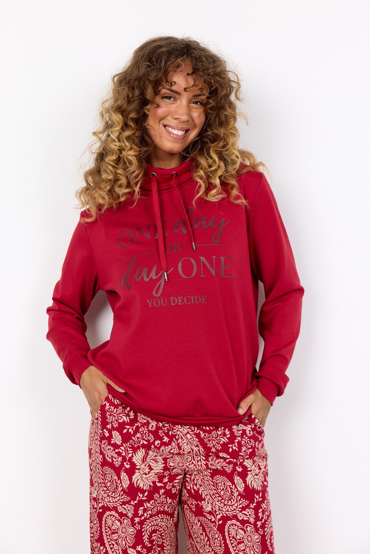 SC-BANU 256 Sweatshirt Rød
