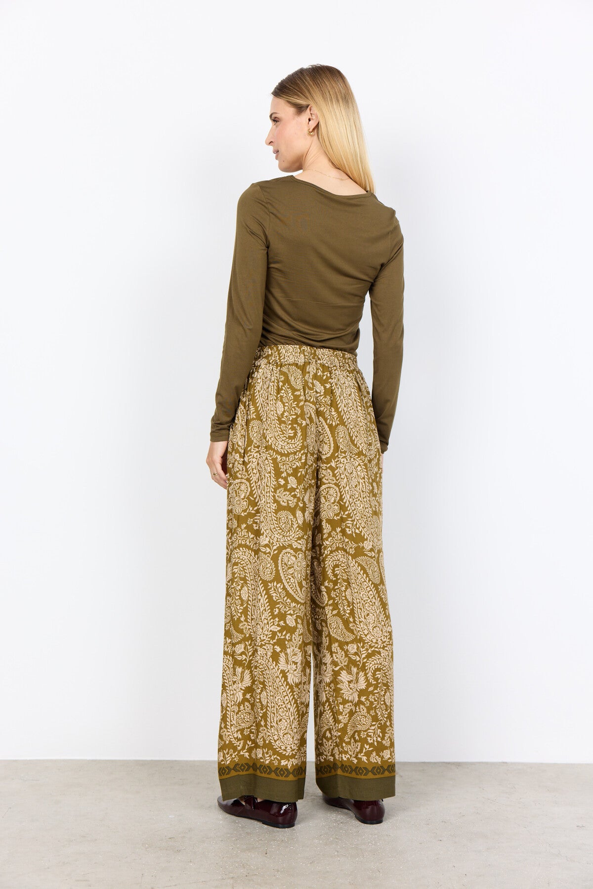 SC-MARICA 217 Bluse Mørkegrøn