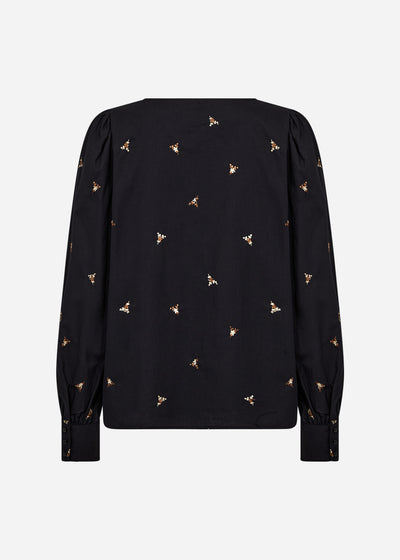 SC-VIBEN 2 Bluse Sort