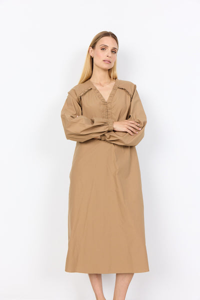 SC-NETTI 111 Kjole Mørk sand