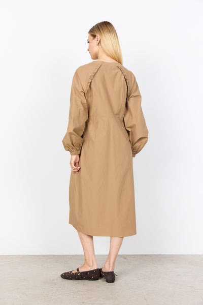 SC-NETTI 111 Kjole Mørk sand