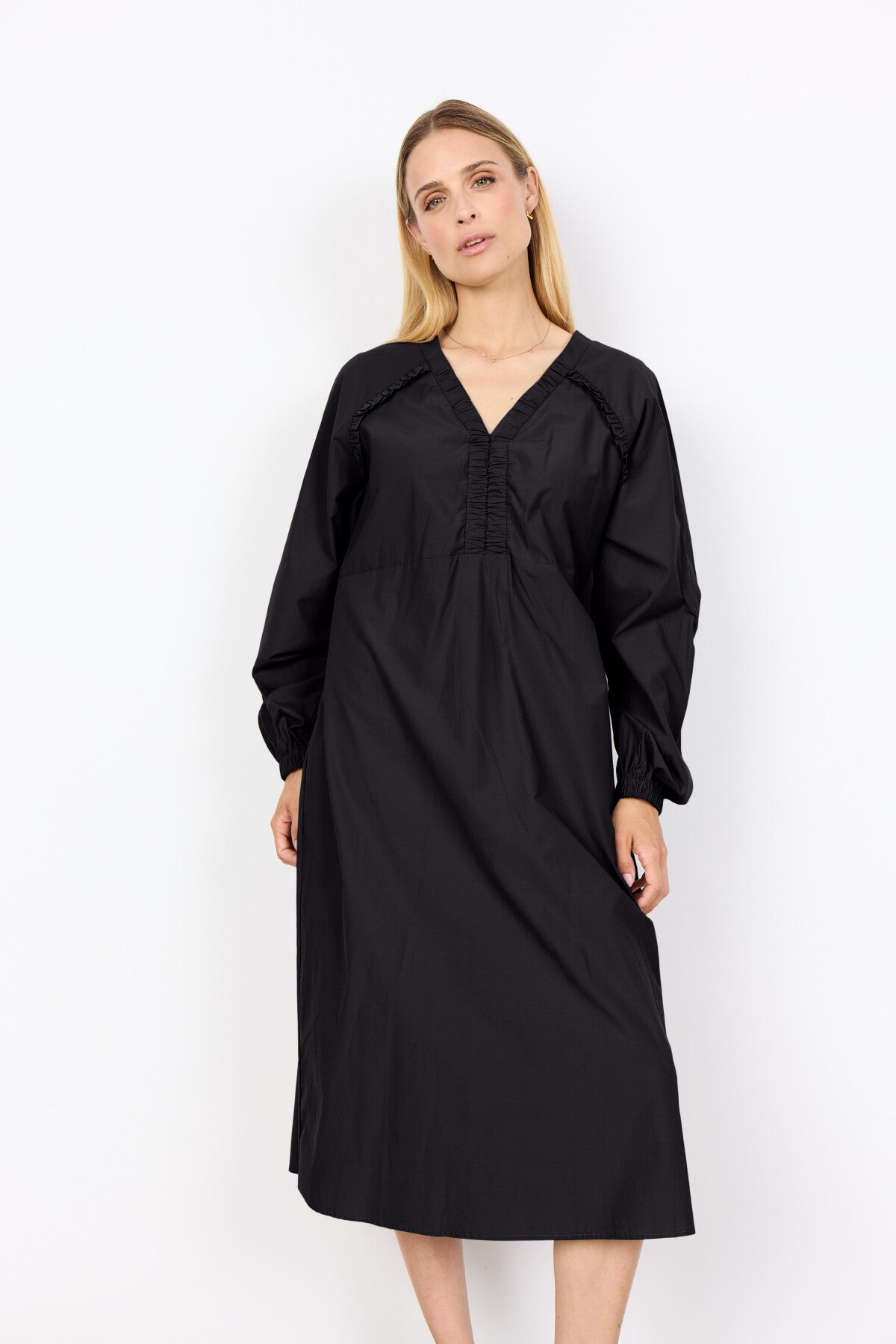 SC-NETTI 111 Kjole Sort