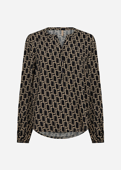 SC-VARLA 4 Bluse Sort