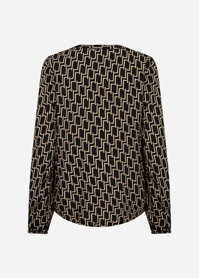 SC-VARLA 4 Bluse Sort