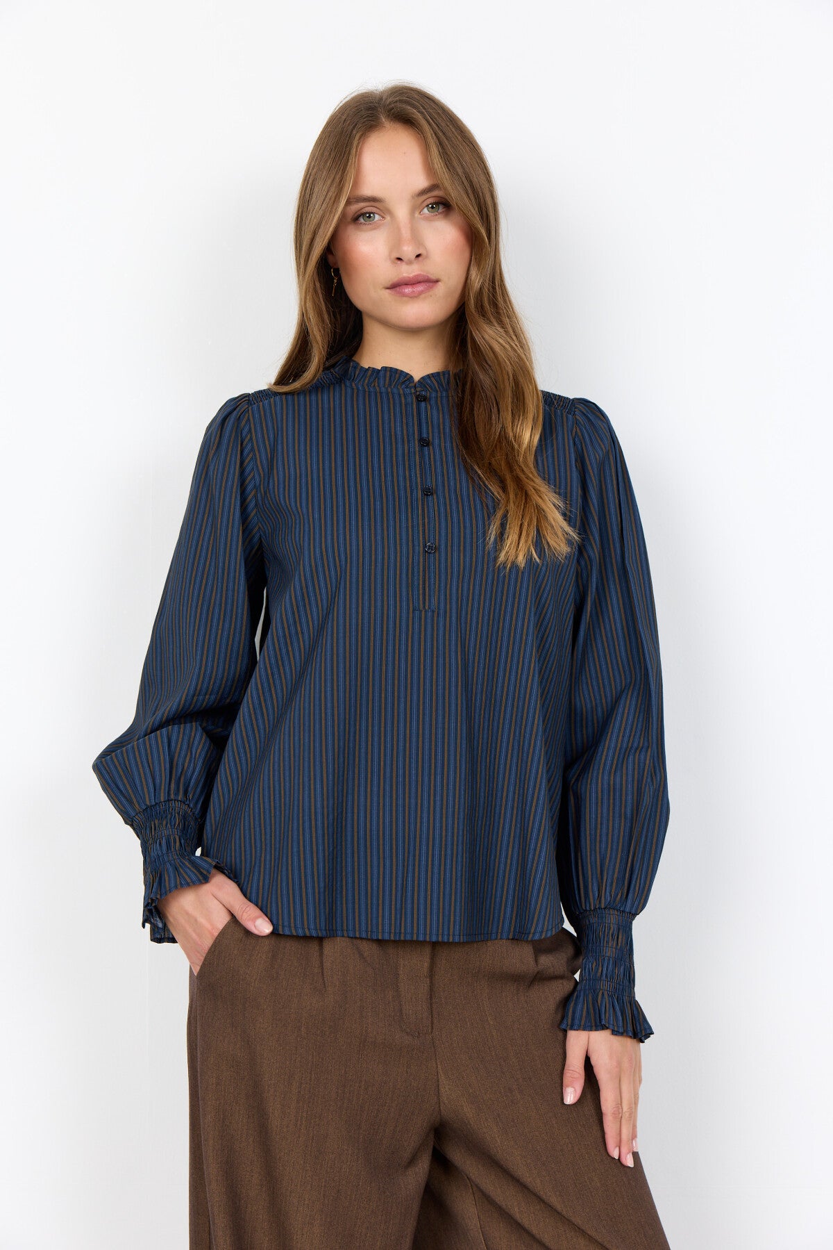 SC-ARIANNE 1 Bluse Mørk blå