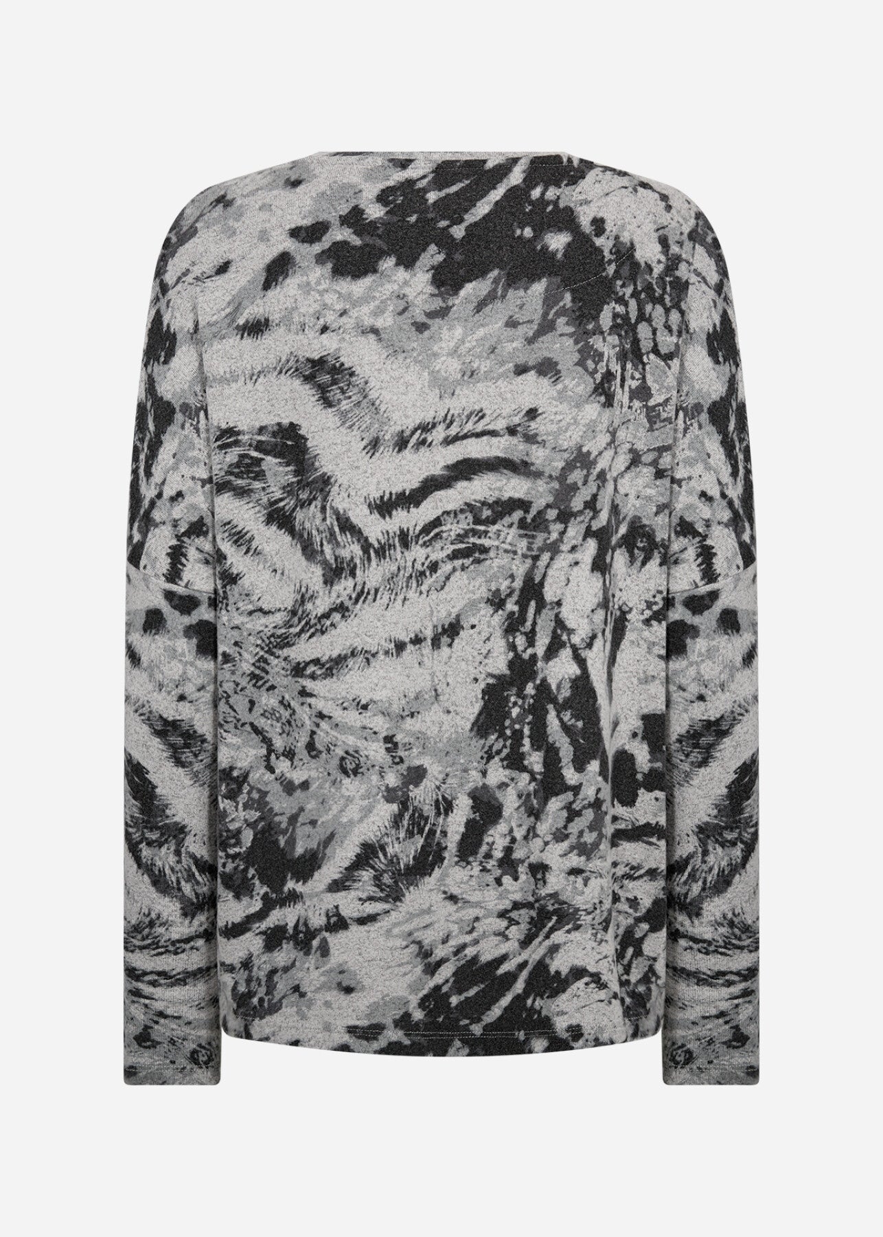 SC-BIARA AOP 141 Bluse Grå